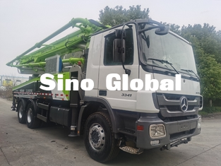 Model 2013 56m Mercedes Benz Şasili Kullanılmış Zoomlion Beton Pompası Kamyonu