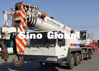 Zoomlion İkinci El Kamyon Vinç 50 Ton QY50V532 Düz Kol Tipi