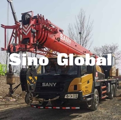 STC200C5 Kullanılmış Kamyon Vinç, Sany 20 Ton Kamyon Vinç 80km / H Hız