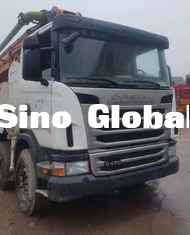 Zoomlion 63M Scania Şasili Model 2013 Kullanılmış Beton Pompası Kamyonu