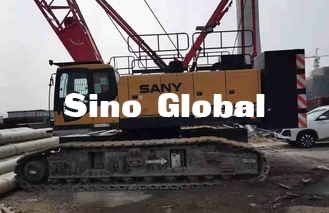 Sany SCC1000A 13m 64m Bom uzunluğu ile 100 Ton Paletli Vinç Kullanılmış