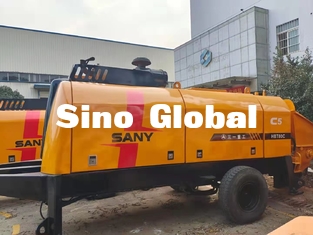 HBT6013 Sany Kullanılmış Römork Üstü Beton Pompası 90KW S Valf Tipi