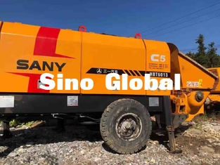 HBT6013 Sany Kullanılmış Römork Üstü Beton Pompası 90KW S Vana Tipi