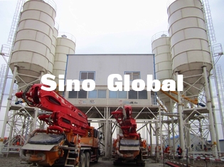Zoomlion HZS180 Beton Santrali 205KW Güç 180 M3/H Kapasite