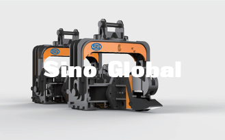 Komatsu Sany CAT Ekskavatörler için Sino Global Hidrolik Kazık Çekici
