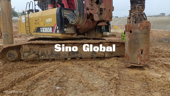 300KW Sany Kullanılmış Döner Sondaj Rig Motor Gücü SR365 2019