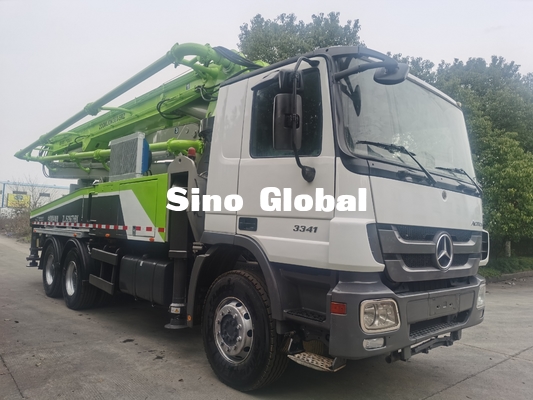 Model 2013 56m Mercedes Benz Şasili Kullanılmış Zoomlion Beton Pompası Kamyonu
