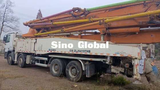 Zoomlion 63M Model 2013 Scania Şasili İkinci El Beton Pompası Kamyonu