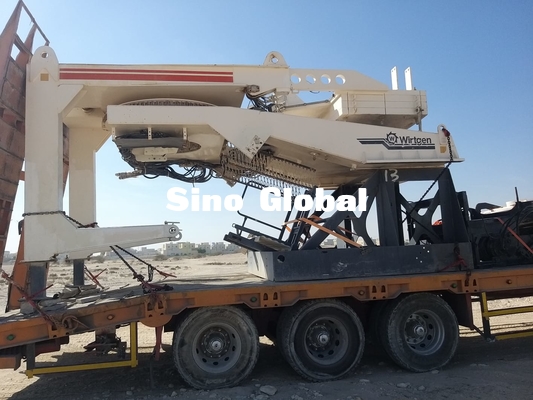 2500 SM Kullanılmış Freze Makinesi Wirtgen Yüzey Madenci 650mm 25″ Kesme Derinliği