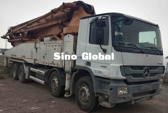 Zoomlion İkinci El Beton Pompası Kamyonu 52m Euro3 Mercedes Benz Şasili