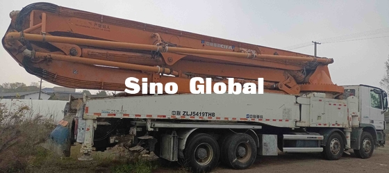 Zoomlion İkinci El Beton Pompası Kamyonu 52m Euro3 Mercedes Benz Şasili