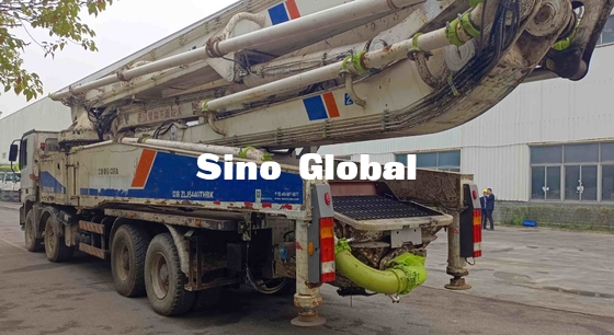 İkinci El Zoomlion Model 2013 Mercedes Benz Şasili 56m Beton Pompası Kamyonu