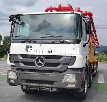 Dizel kamyon Kullanılmış Putzmeister Beton Pompası M56-5 148M³/H 5 bölümlü