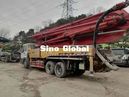Sany Beton Pompa Kamyonu 46 metre, 24,8 ton kapasiteli
