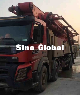 Sany 56m Volvo Şasili 172 M³/H Çıkışlı İkinci El Beton Pompası Kamyonu