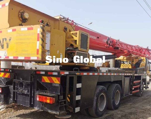 STC200C5 Kullanılmış Kamyon Vinç, Sany 20 Ton Kamyon Vinç 80km / H Hız