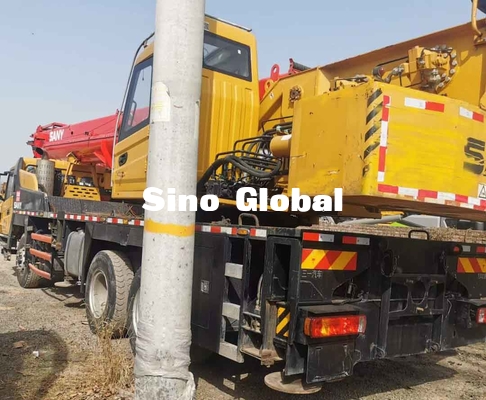 STC200C5 Kullanılmış Kamyon Vinç, Sany 20 Ton Kamyon Vinç 80km / H Hız
