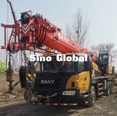 STC200C5 Kullanılmış Kamyon Vinç, Sany 20 Ton Kamyon Vinç 80km / H Hız