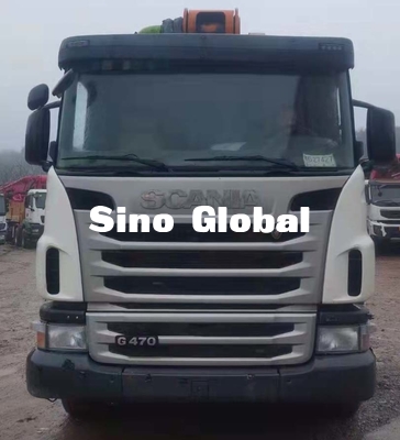 Zoomlion 63M Scania Şasili Model 2013 Kullanılmış Beton Pompası Kamyonu