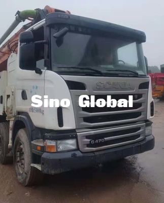 Zoomlion 63M Scania Şasili Model 2013 Kullanılmış Beton Pompası Kamyonu