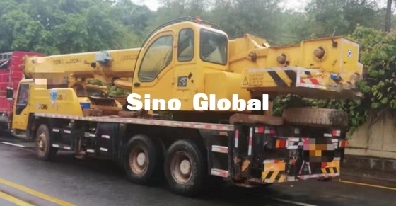 ikinci el XCMG Vinç 25 Ton Kapasiteli 3000mm Çalışma Yarıçapı