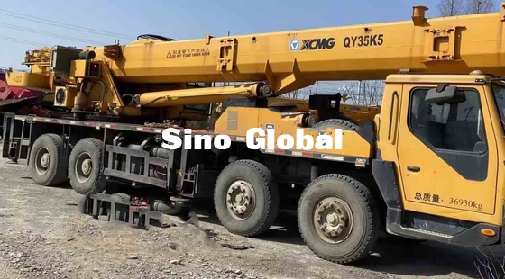 ikinci el XCMG Bomlu Kamyon, 35 Tonluk Kamyon Vinç Sany QY35K5