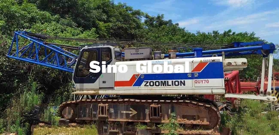 Zoomlion Marka Paletli Vinç 70 Ton QUY70 Model 61 Ton Ağırlık