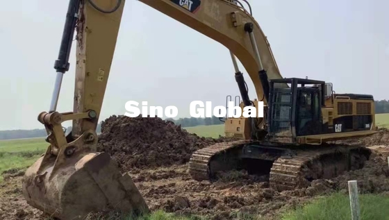 390KW Kullanılmış Paletli Ekskavatör Caterpillar 390D 1240L Yakıt Deposu Kapasitesi