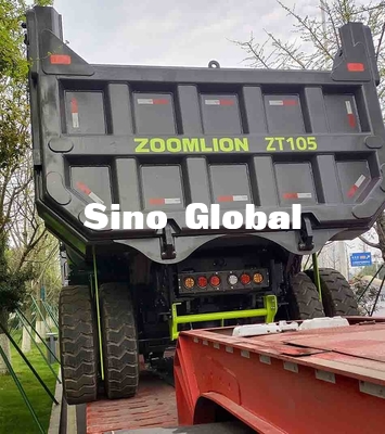 Madencilik İçin Ağır Hizmet İkinci El Damperli Kamyon Zoomlion ZT105
