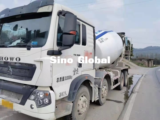 2. el Howo Beton Mikser Kamyonu Dizel tip 10M³ 371HP Güç