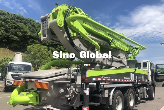 Zoomlion Putzmeister Sany XCMG Beton Pompası Kamyonları Opsiyonel Şasi ile 23m - 88m arası