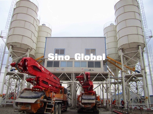 Zoomlion HZS180 Beton Santrali 205KW Güç 180 M3/H Kapasite