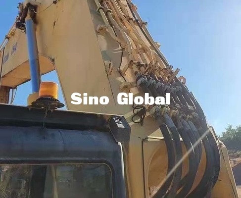 514KW Güç Kullanılmış Paletli Ekskavatör Komatsu 1250 Model 170mm Strok