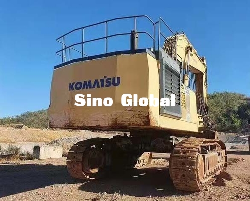 514KW Güç Kullanılmış Paletli Ekskavatör Komatsu 1250 Model 170mm Strok