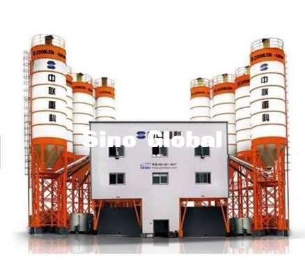 Zoomlion HZS180 Beton Santrali 205KW Güç 180 M3/H Kapasite