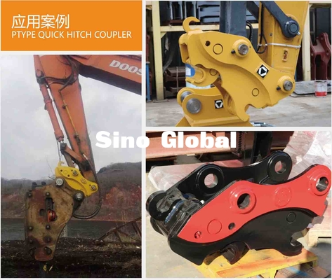 Komatsu Sany CAT İnşaat Makineleri için Ekskavatör Hızlı Hitch Bağlayıcı